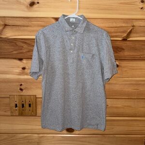 johnnie-O Heather Gray Polo Shirt